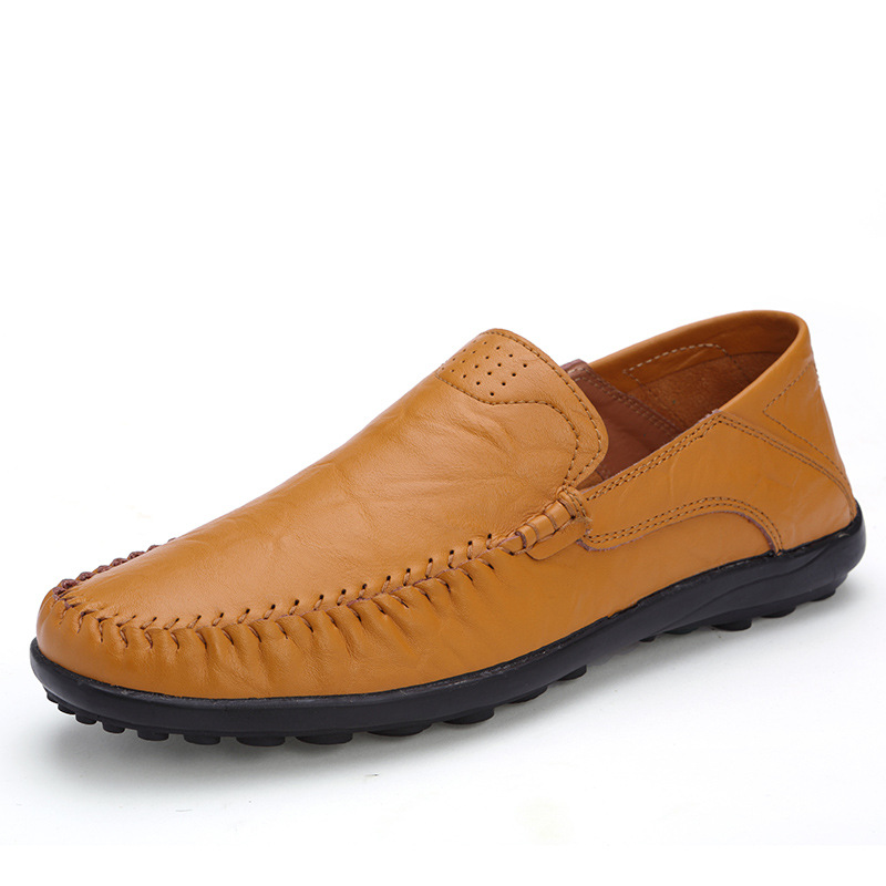 2023 Men's Moc Toe Loafer Shoes, Comfy Non-slip Slip On Shoes, Men's Shoes, Spring And Summer