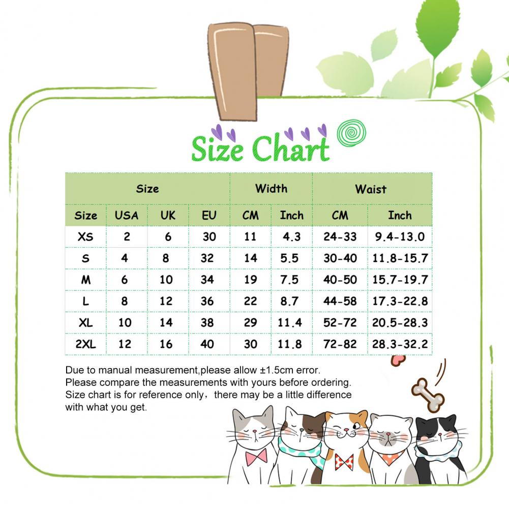 Durable Reusable Male Pet Dog Diaper Pants Simple Menstrual Diaper Pet Supplies XS-XXL Physiological Pants Hygienic Waterp