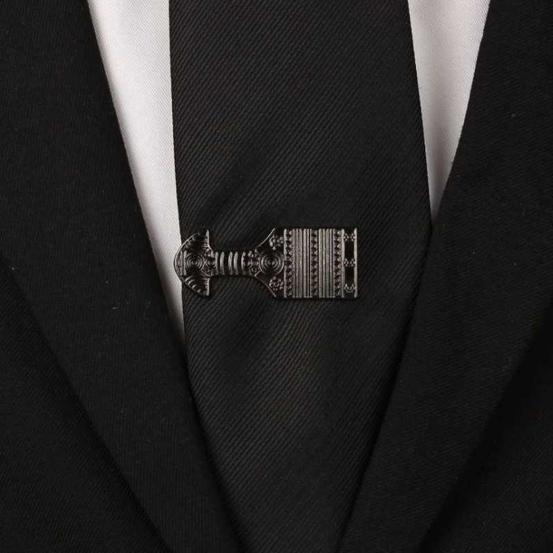 Creative Pistol Shaped Tie-clip Mens Party Performance Formal Accessories Boyfriend Gift Suit Tie Holder Business Fashion ClipX240914