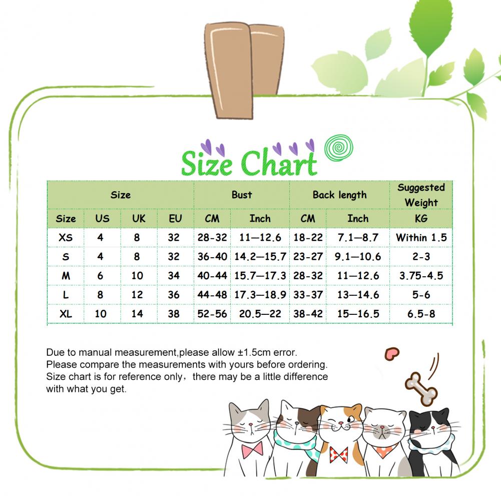 Cozy Pet Romper Fine Workmanship Pet Jumpsuit Round Neck Decorative Cartoon Pattern Pet Dog Four-legged Jumpsuit