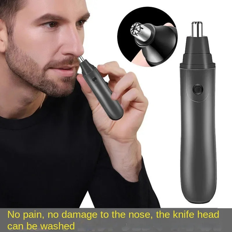 Electric Nose Hair Trimmer Implement Shaver Clipper Men Women Ear Neck Eyebrow Man Clean Trimer Razor Remover Kit 240911