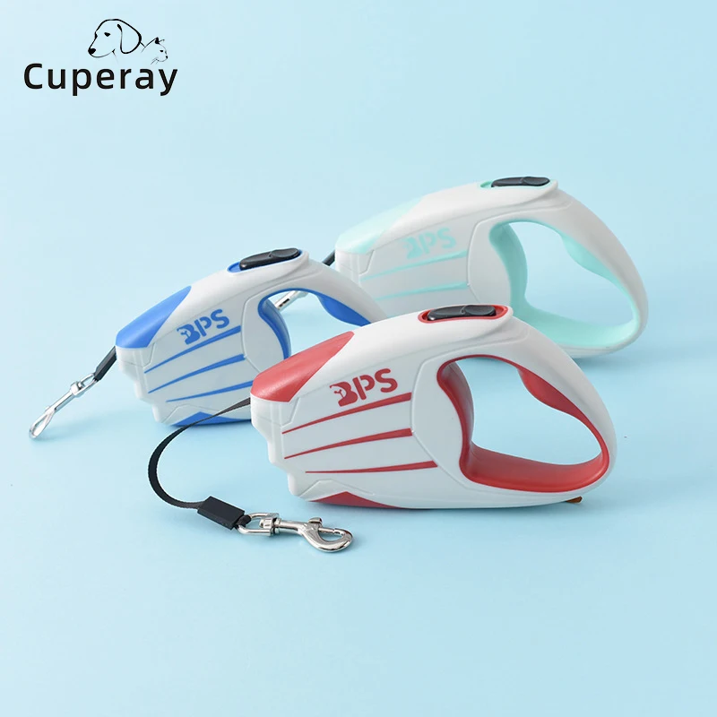 Retractable Dog Leash Automatic Telescopic Tractor Dog Rope,Pet Rope 3m/5m Durable and Convenient,with Non-Slip Handle for Dogs