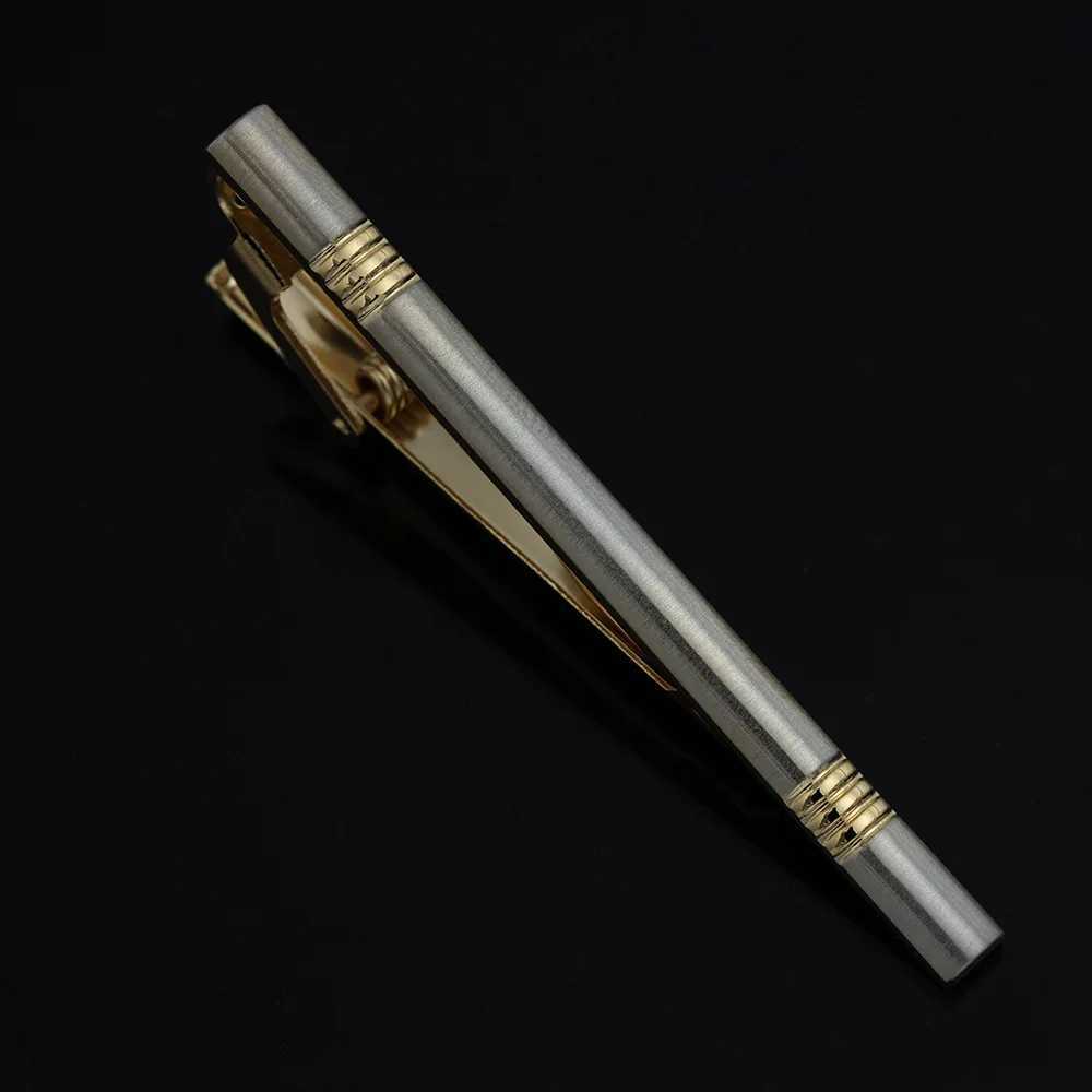 Metal Gold/Silver Plated Tie Clips For Men Personalised Necktie Bar Wedding Tie Pin Party Jewelry Accessories Man Souvenir GiftX240914