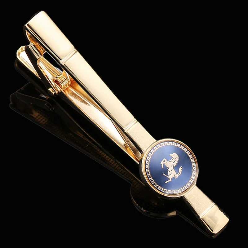 New high Fashion brand quality Shell Crystal tie clip luxury business formal wear wedding mens tie clip wholesale / retailX240914