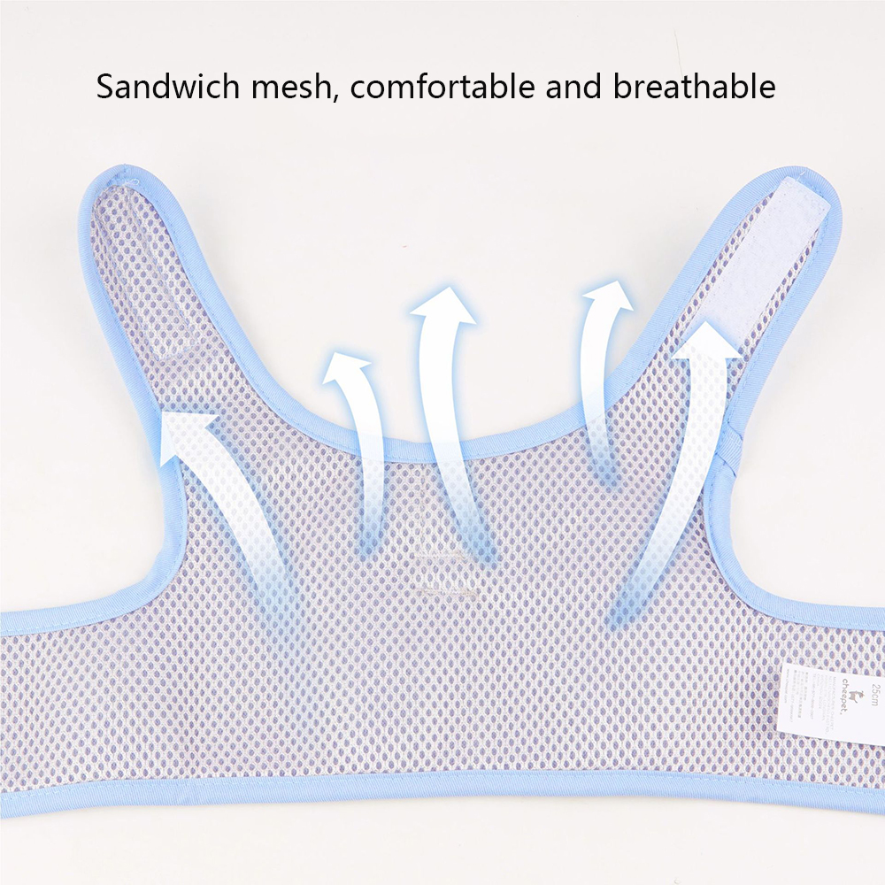 Pet Leash Small Dog Vest Type Dog Chest Strap Night Reflective Explosion-proof Punch Chest Strap Mesh Breathable for Puppies Cat