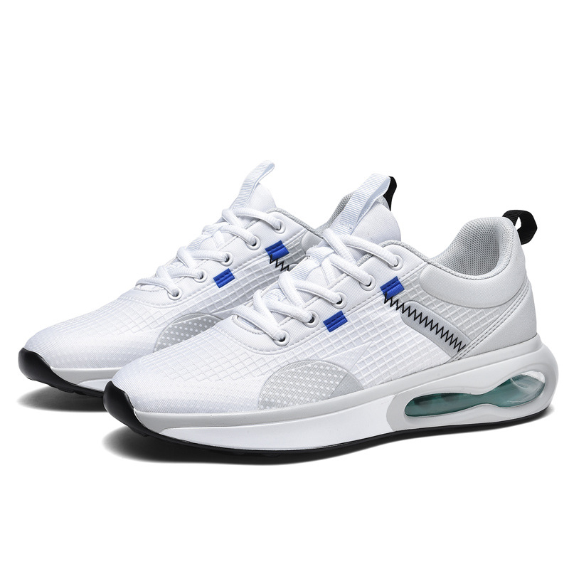 Lightweight Air Cushion Sneakers for Men Soft Comfortable Sole Mesh Breathable Summer Casual Shoes Couples Big Size 36-46