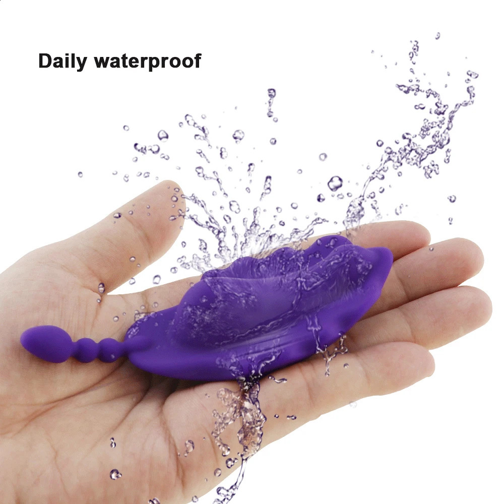 Soft wearable underwear vibrator invisible remote control vaginal clitoral stimulation anal plug adult sex toy 240914