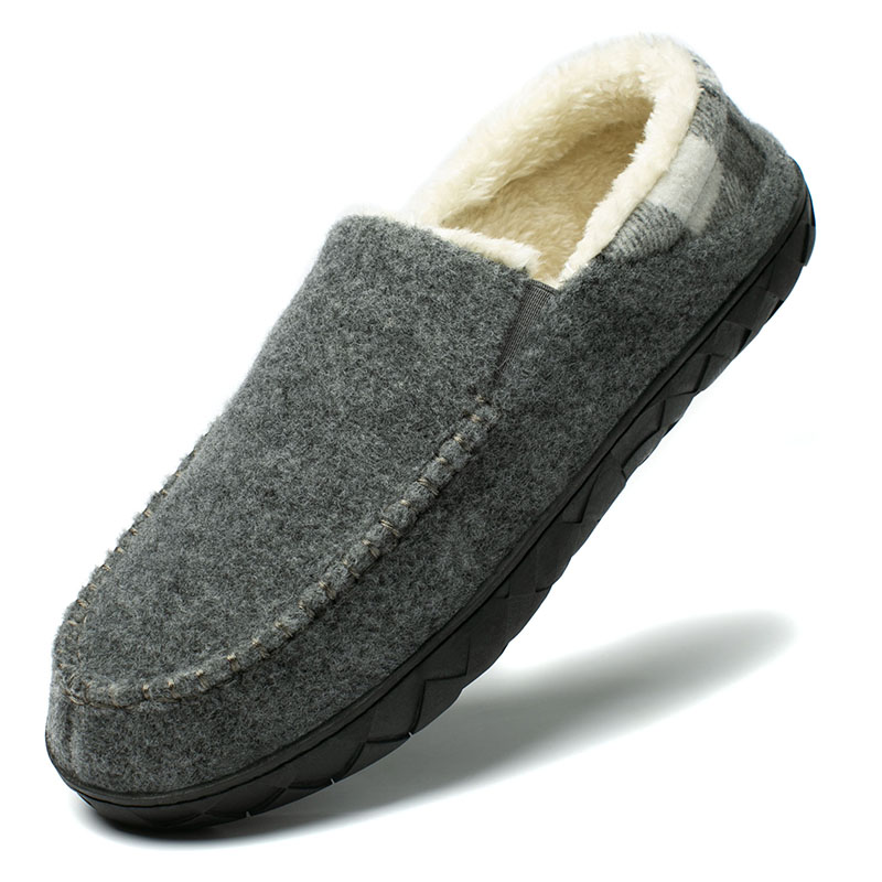 Plush Men Slipper Winter Warm House Indoor Shoes Sneaker Waterproof Soft Thick Sole Slides Casual Fashion Cotton Slipper for Men