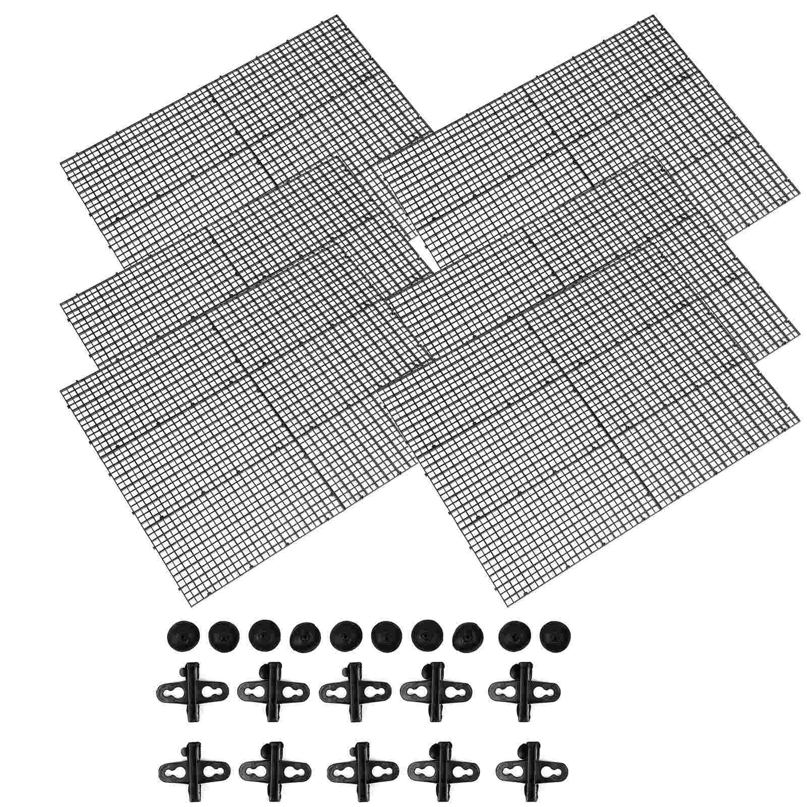 Fish Tank Partition Set Aquarium Divider Separator Tweezers Supplies Water Case Splitter Baby