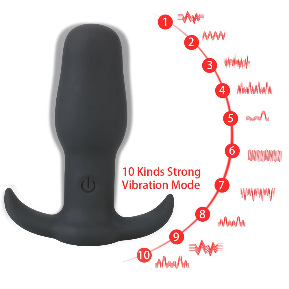 Vibrating Butt Plugs Dildo Vibrator G-spot Wireless Remote Control Anal Plug Stimulator Prostate Massage Sex Toys For ManWoman 240914