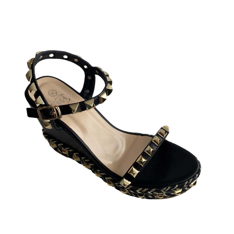 hot Women's Comfort Sandals: Beige Buckle Strap High-heeled Fashion Clogs
