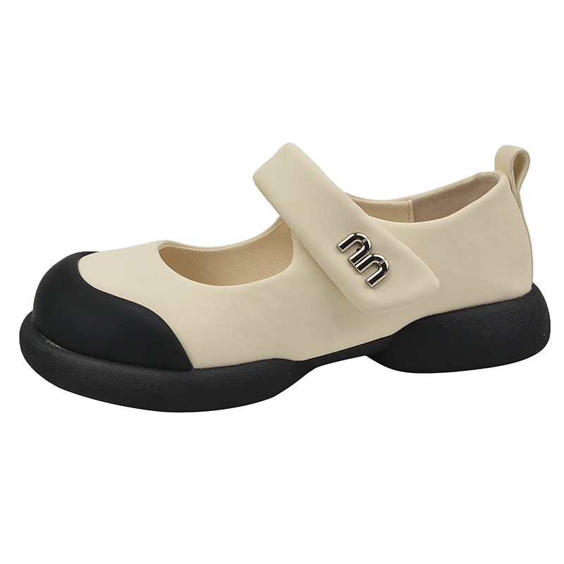 2023 Women Flat Shoes Fashion Round Toe Cute Ladies Casual Soft Mary Jane Shoes Outdoor Dress Flat Ballet Shoes Zapatillas Mujer