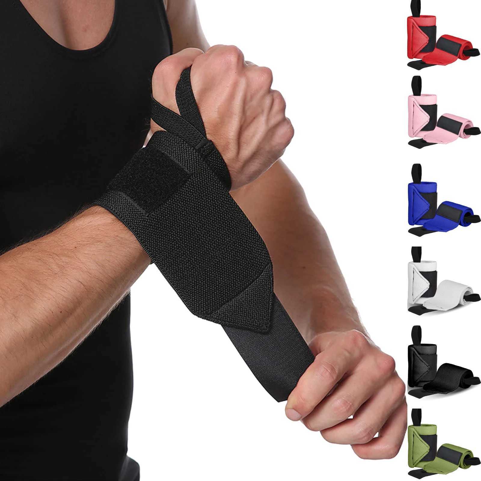 Wrist Support Fitness Wrist Wraps Weight Lifting Gym Wrist Straps Cross Training Padded Thumb Brace Strap Power Hand Support Bar Wristband z240913{cat