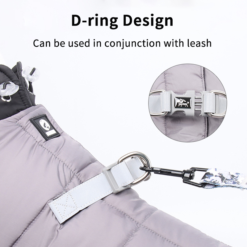 Warm Thicken Pet Dog Jacket Windproof Dog Winter Clothes for Medium Large Dogs Outdoor Puppy Clothes French Bulldog Pug Clothing