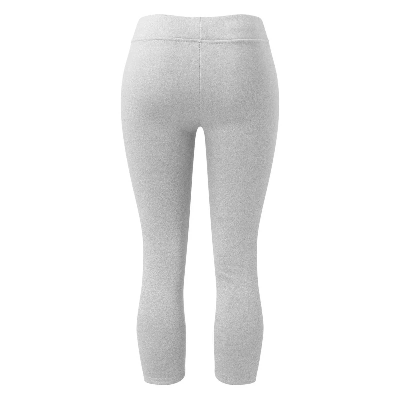 Winter Fleece Lined Leggings Women High Waist Velvet Keep Warm Pants Solid Comfortable Stretchy Thermal Tights Plus Size LegginsX240914