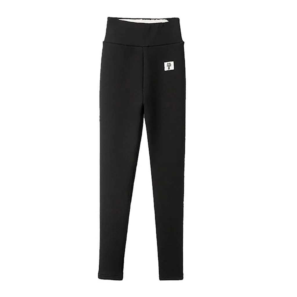 2024 Winter Lambwool Leggings Warm Skinny Sexy Leggings High Elastic Cashmere Tights Women Super Thick Thermal Pants Velvet NewX240914