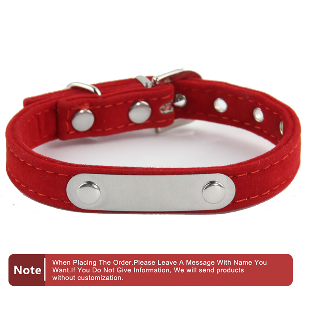 Name Plate Dog Collar for Small Dogs Personalized Holiday Best Gifts for Dog Mom Custom Pet Name Engraved Collar Pet Accessories