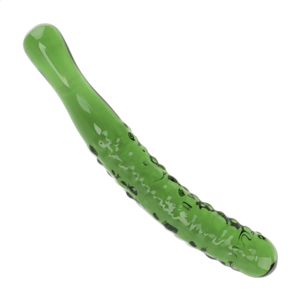 Eggplant Dildos Sex Toys for Men Women Banana Dildo Artificial penis Fruit Vegetable Anal Plug Glass Beads Butt Plug 240914