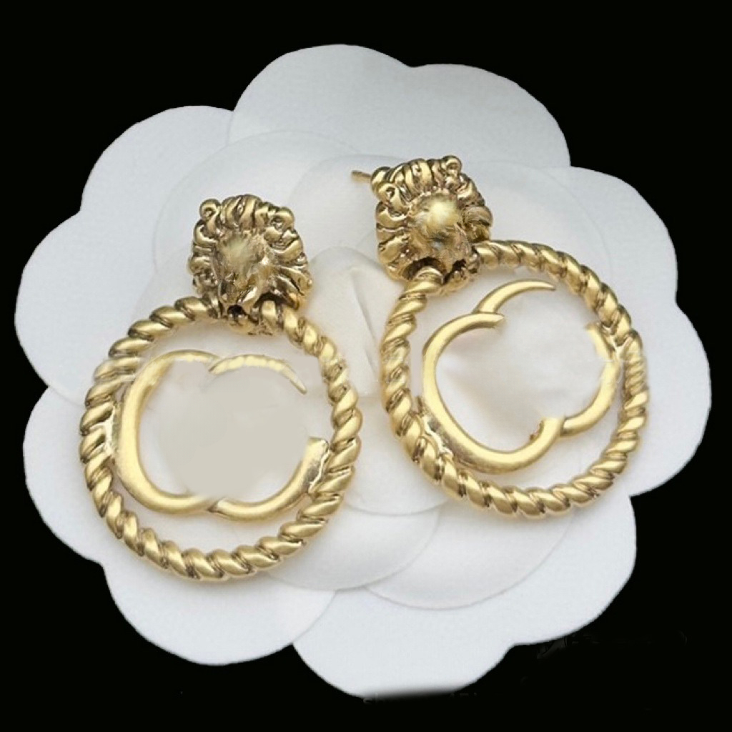Luxury Pearl Diamond Letter Designer Earrings for Women Stud Party Crystal 18K Gold Plated Wedding Engagement Gift Earrings Jewelry