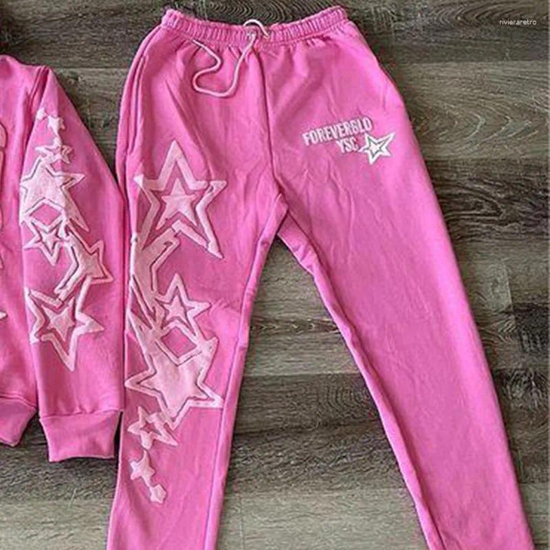 Men's Hoodies Streetwear Hoodie Sweatshirt Funny Star Letter Graphic Harajuku Anime Hooded Pullover Hip Hop Hipster Suit Women Men