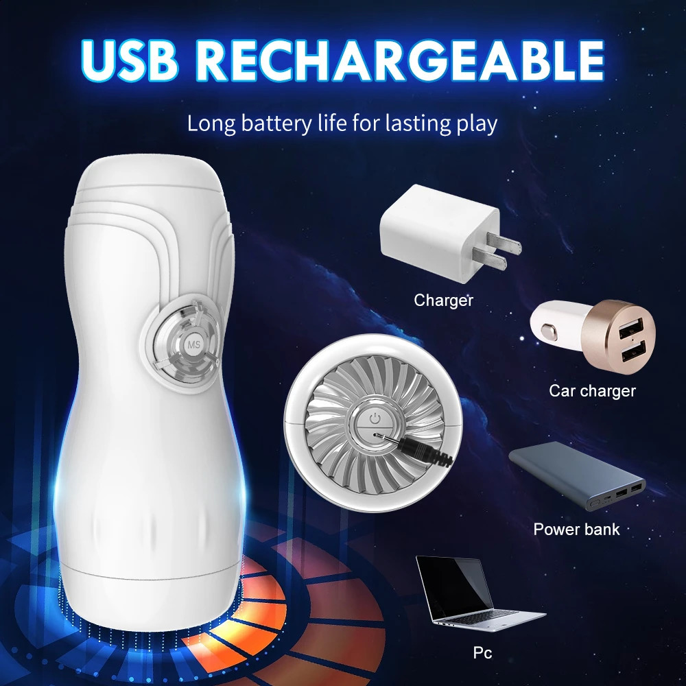 Automatic Male Masturbator Cup Vibration Blowjob Real Vagina Penis Oral Sex Machine Vacuum Toys For Man Adults 18 240711