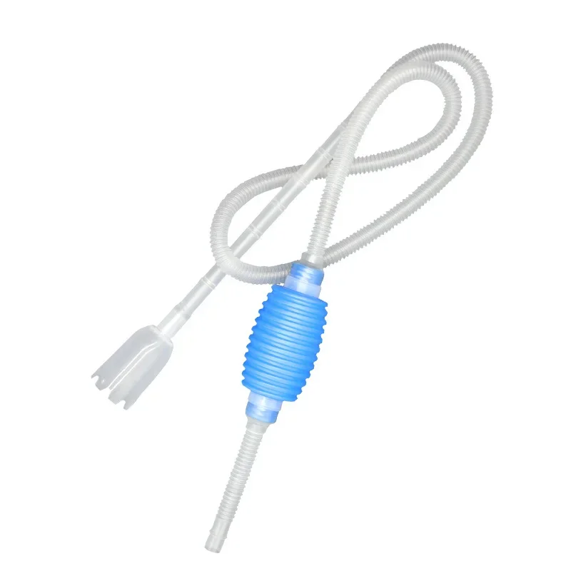 Aquarium Siphon Fish Tank Syphon Vacuum Cleaner Pump Semi-automatic Water Change Changer Gravel Water Filter Accessories 1.5M
