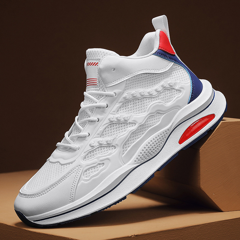 New 2024 for Men Sneaker Summer Breathable Mesh Casual Sport Shoes Comfortable High Tops Trainers 2d55 Comtable
