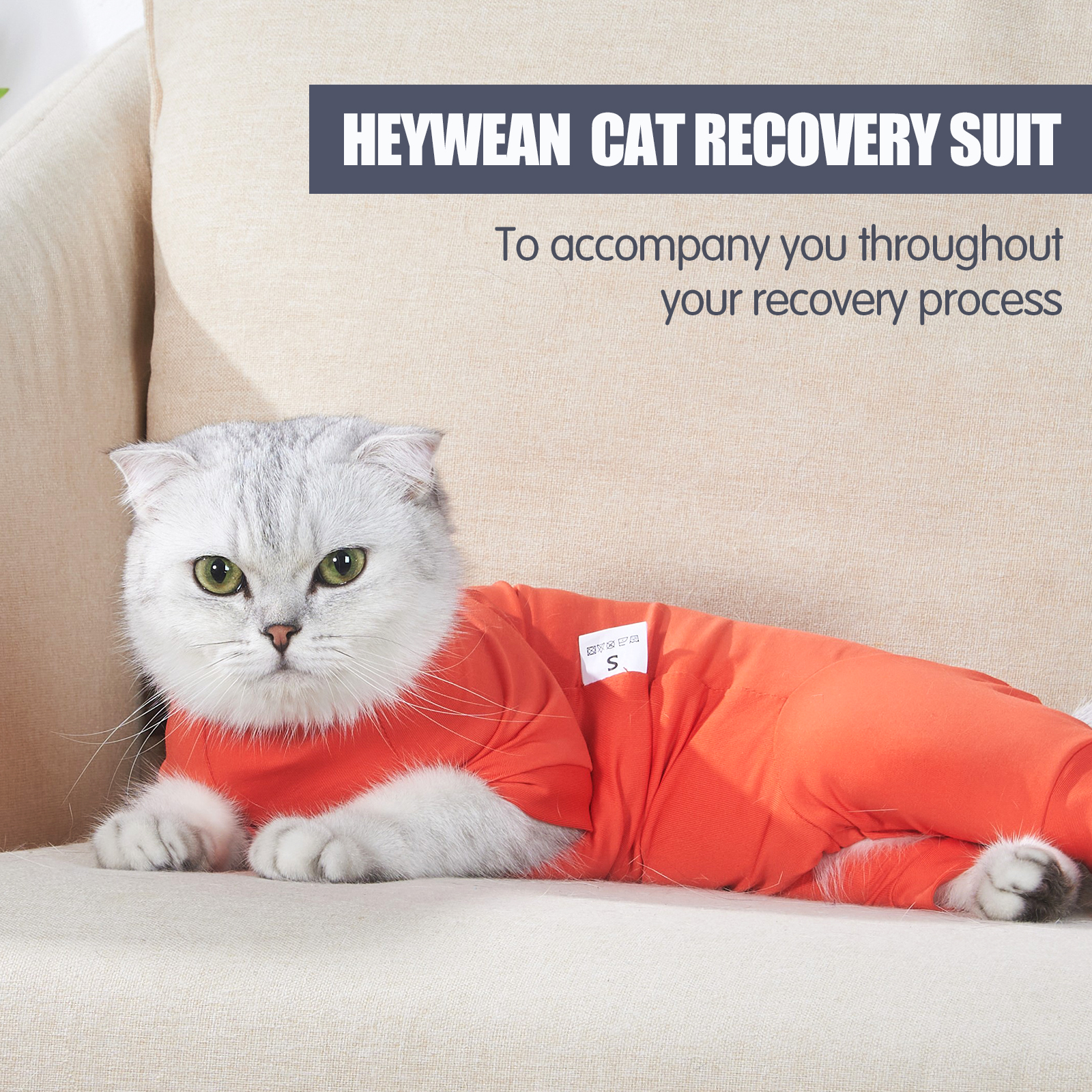 Summer Pet Surgical Clothing Cat Vest for Preventing Shedding & Postoperative Recovery Weaning Suit for Cats