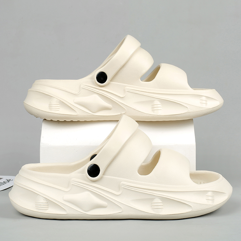 Men's Outdoor Sandals Slippers Beach Comfortable Thick Sole Clogs Men Casual Shoes Garden Water Shoes Men Women Beach Sandals
