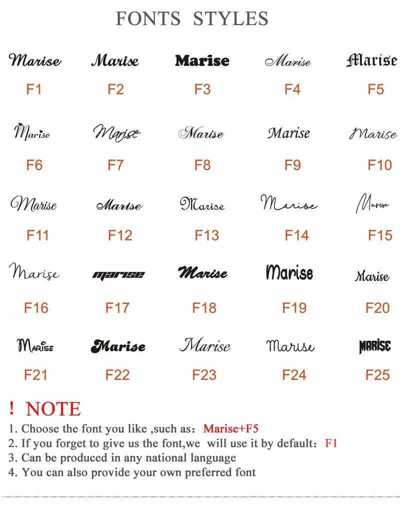 Customized Name Brooch Personalized font Selection Stainless Steel Customized Brooch Exquisite Jewelry Brides GiftX240914