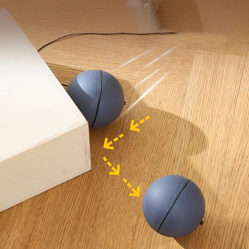 Madden Cat Toys Boredom Expending Energy Mouse Teasing Cat Stick Cat Sports Electric Automatic Teasing Cat Ball Cat Supplies