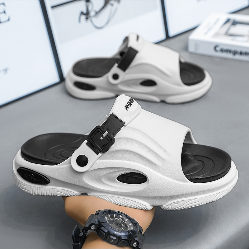 High Quality Men's Outdoor Sandals Slippers Beach Comfortable Slides Thick Sole Clogs Men Casual Shoes Men Beach Sandals 38-45
