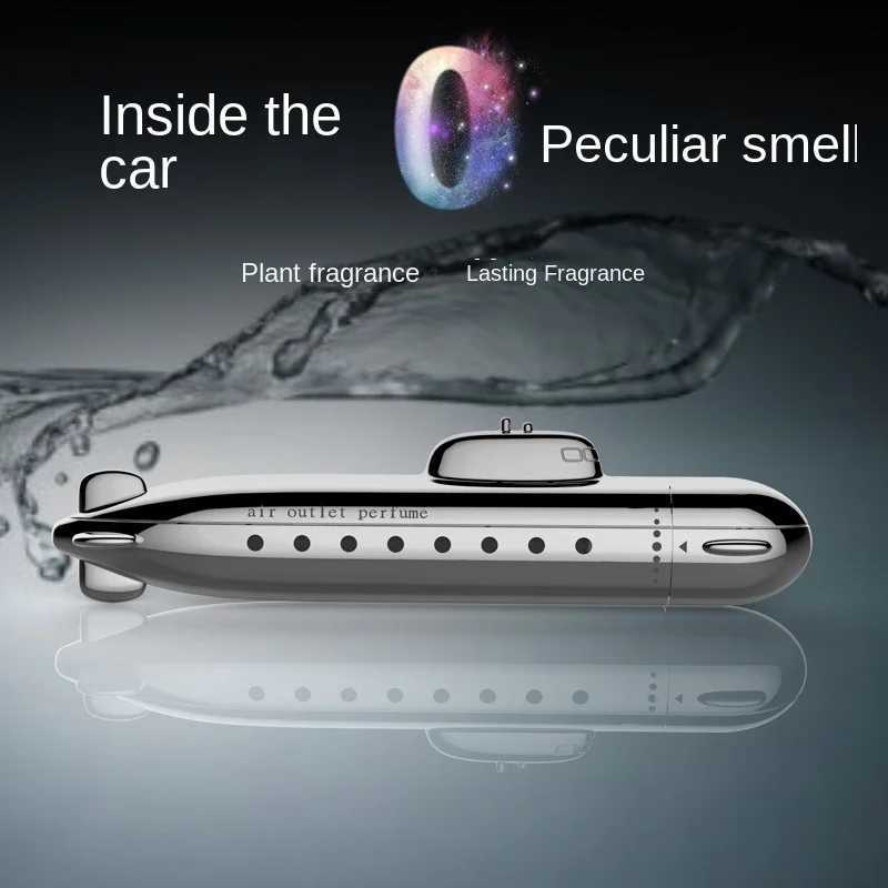 Car Air Freshener Creative Design of Submarine Car Air Freshener Perfume Air Outlet Aromatherapy Car Interior Decoration Ornaments AccessoriesL240910