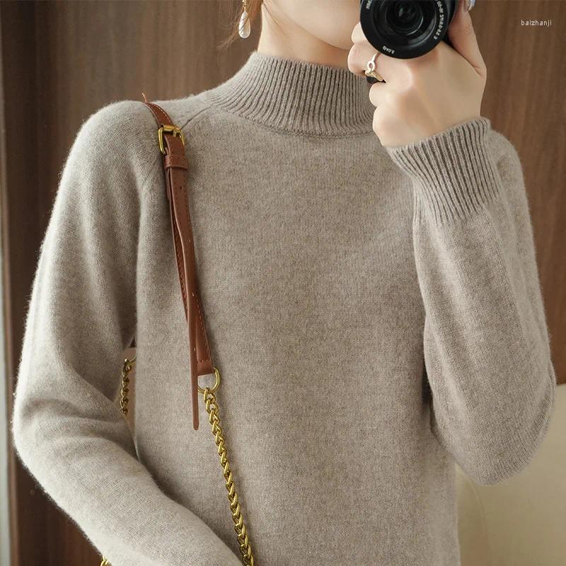 Women's Sweaters 21 Sweater Woman Turtleneck Pullover Women Knitted Slim Fit Cashmere Multicolor Winter Clothes