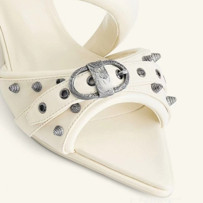 Cat Brand Heel Pointed Fashion Show Outdoors High-heel Slippers Summer Women Sexy Gathering Party Commuting Sandals Size 34-43 9e29 be7