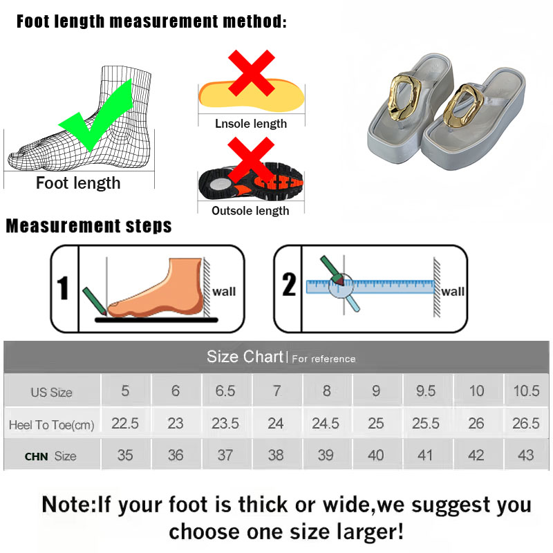 Metal Fashion Female Slides Thick Soled Ladies Sandals Footwear Wedges Shoes Slippers For Women Platform Flip ps 8901 985