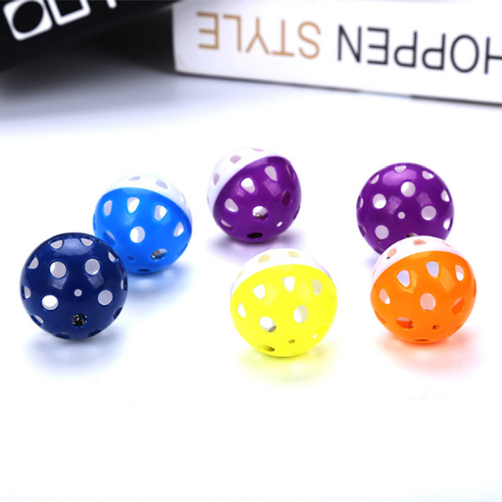 4cm 1PCS Toy Cat Hollow Bell Ball For Pet Chew Cage Home Fun Toys