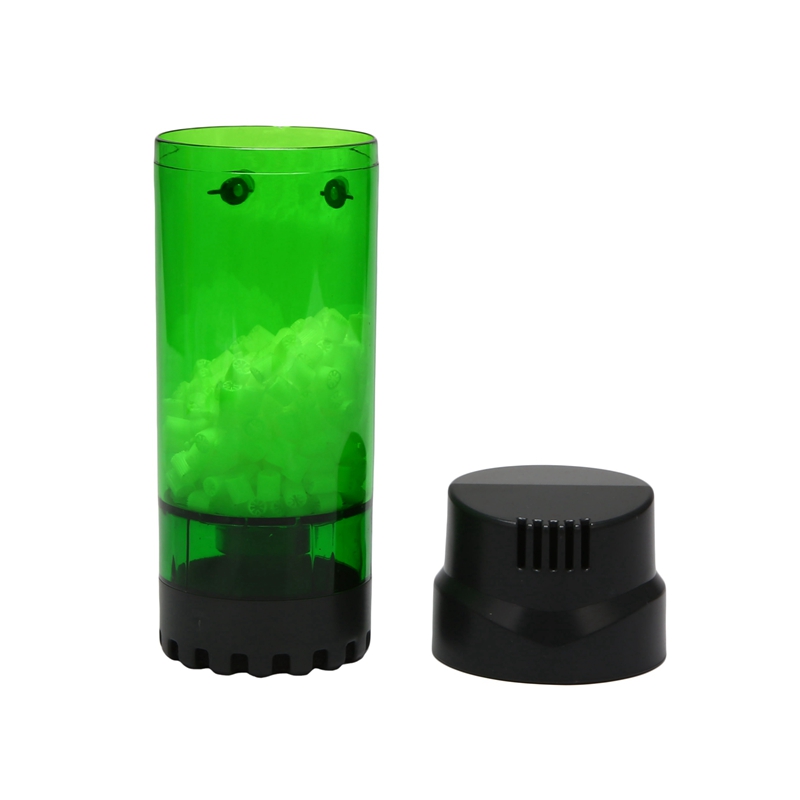 2X Aquarium Fish Tank Fluidized Moving Bed Filter Bubble Bio Media Filter With Air Stone And Sponge Filter LH-600