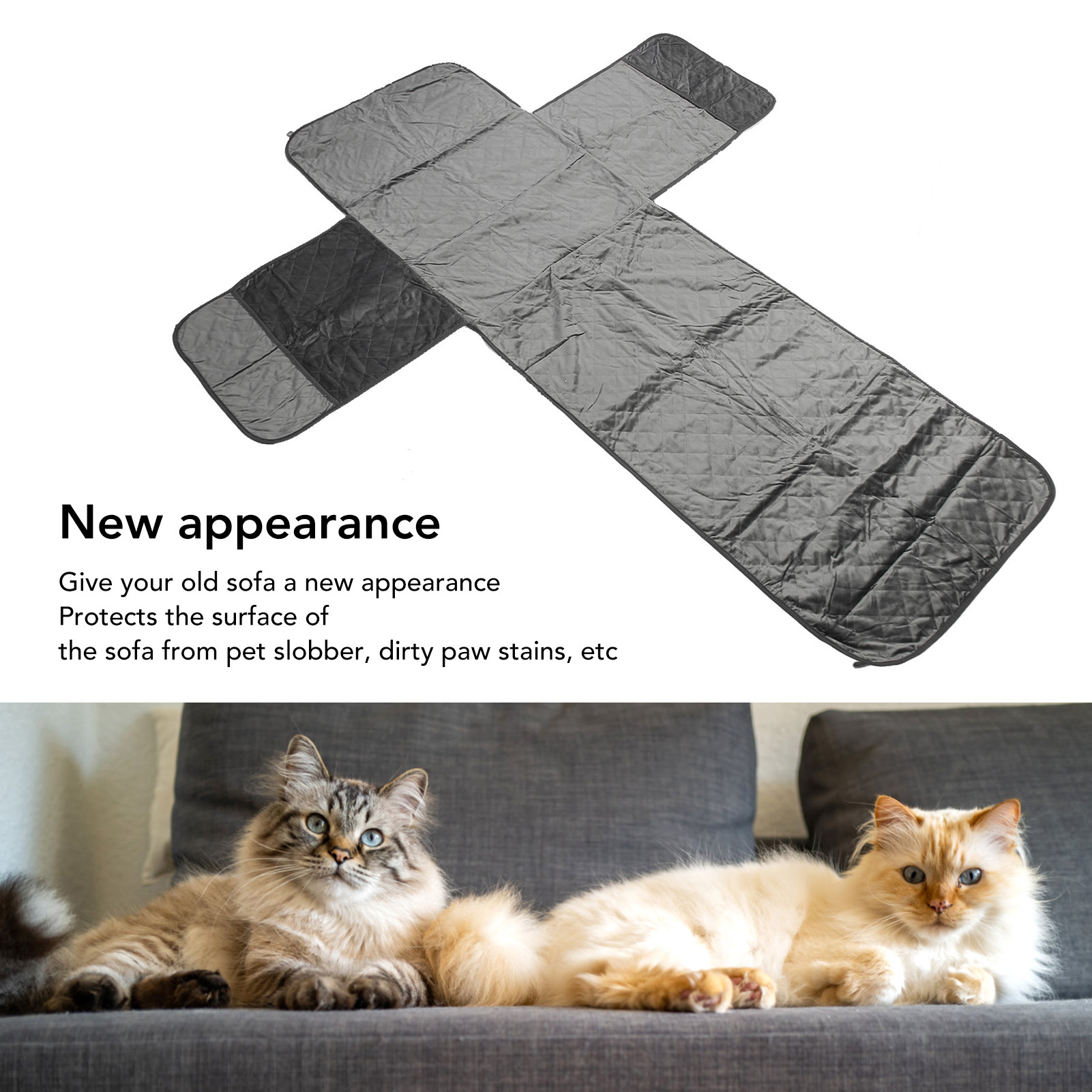 Sofa Covers Soft Comfortable Dirty Proof Padded Machine Washable Waterproof Couch Covers For Pets Dogs