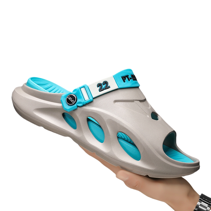 Fashion Men's Slippers Outdoor Indoor Sandals Beach Comfortable Slides Thick Soft Clogs Men Casual Shoes Men Home Slippers 39-45