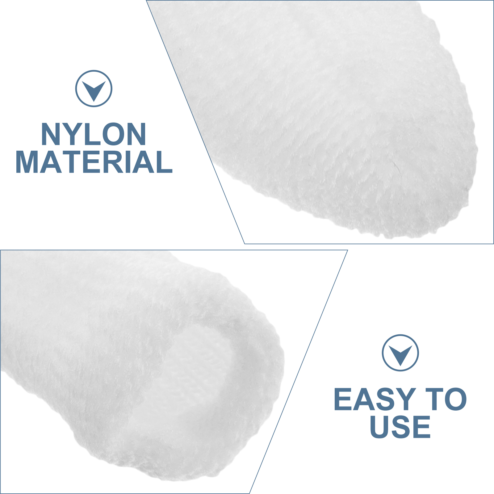 Dog Tartar for Teeth Pet Cleaning Finger Cots Toothbrush Dental Sticks Dogs White