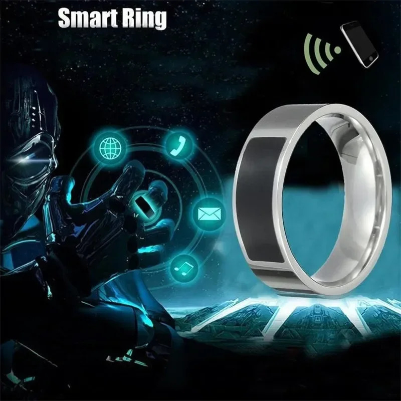 Smart Ring Women Men Waterproof Digital Fashion Smart Accessories NFC Control Intelligent Finger for Smart DoorPhone File Lock 240914
