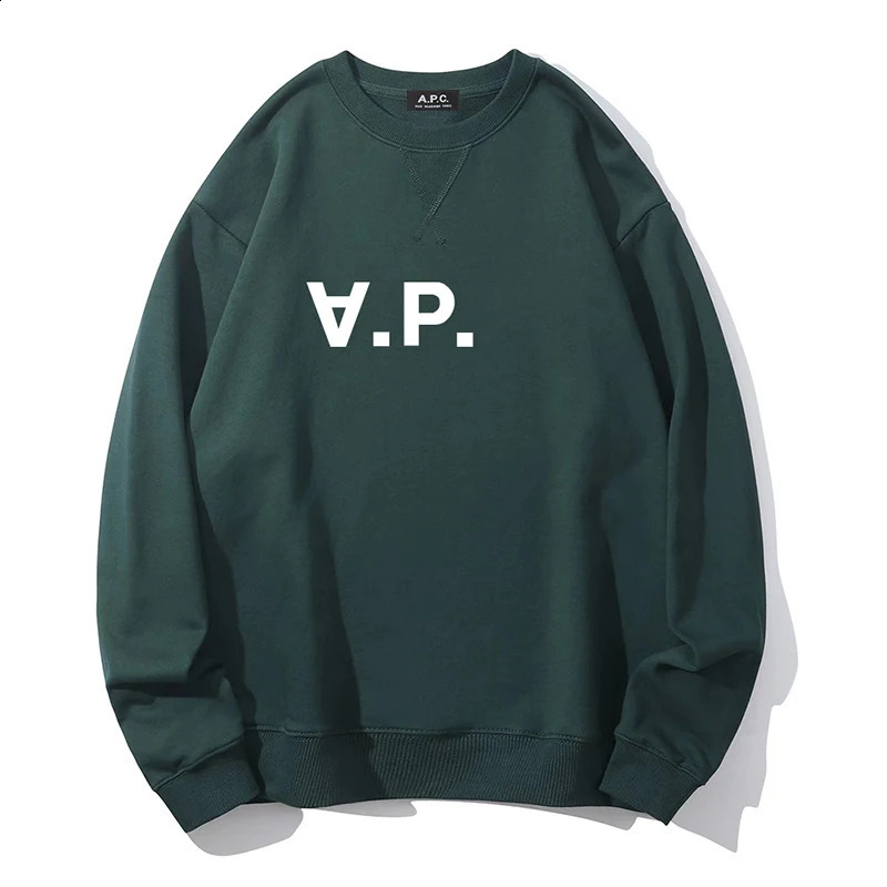 selling Japanese autumn Oneck 100% pure cotton casual hoodie highquality mens long sportswear with sleeves 240911