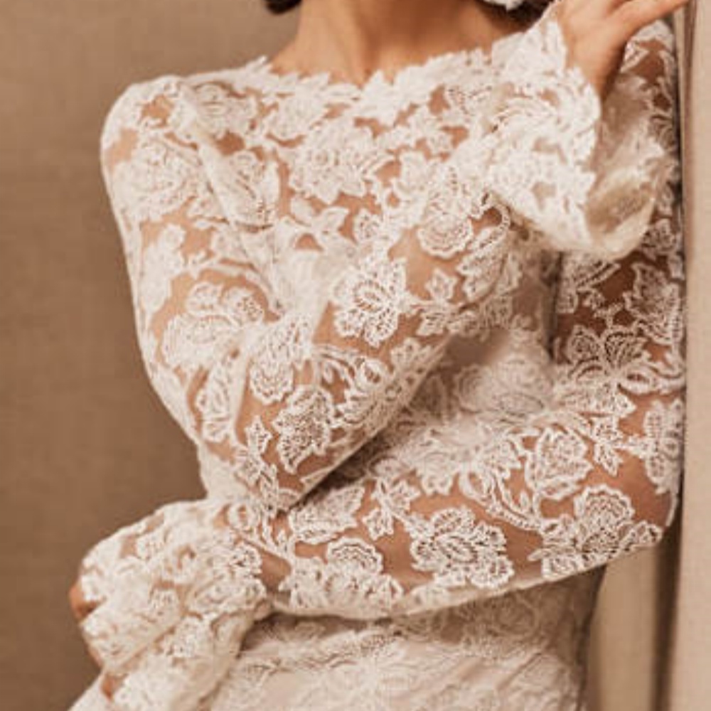 Unique O Neck Jacket Appliques Lace Backless Long Sleeve Bride Jackets For Strapless Bridal Dress Wedding Accessory Custom Made