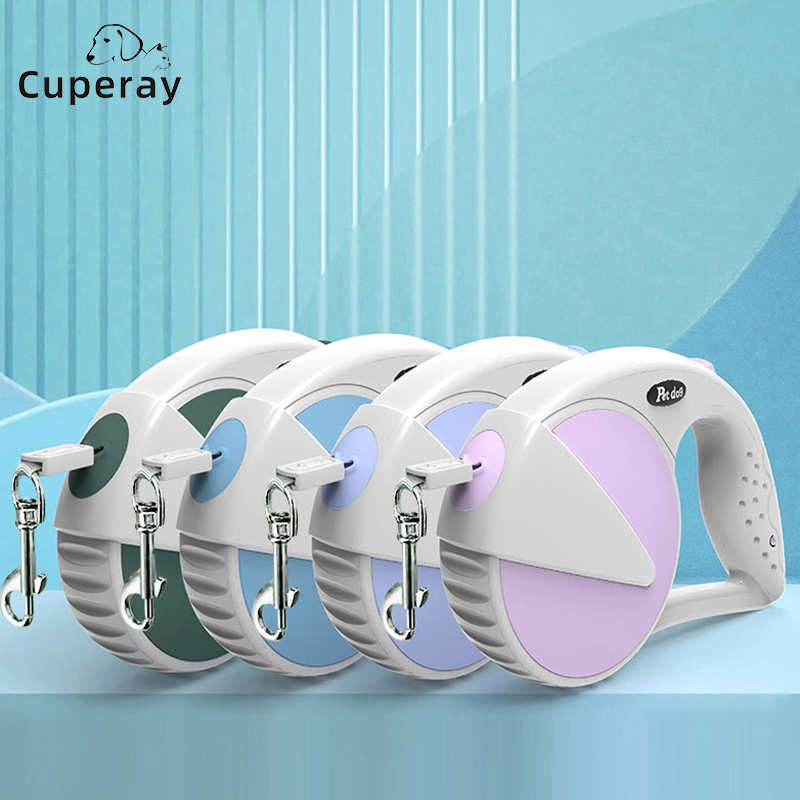 3/5meter Pet Automatic Retractable Dog Leash Non-Slip Outdoor Walking Traction Rope for Dog Cat Strong Nylon Retractable Leashes