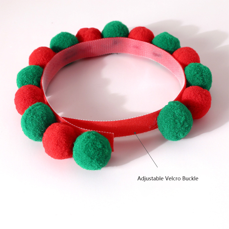 Macaron Colorful Pet Collar, Self Adhesive Cute Cat Collar with 5cm Extension Chain for Birthday Party and Christmas Accessories