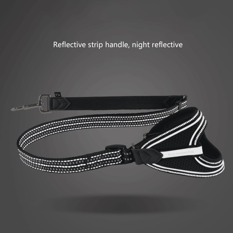 Reflective Retractable Dog Leash, Nylon Adjustable Sleeve Grip Pet Leash, Pet Accessories for Small and Medium Dogs & Large Dogs