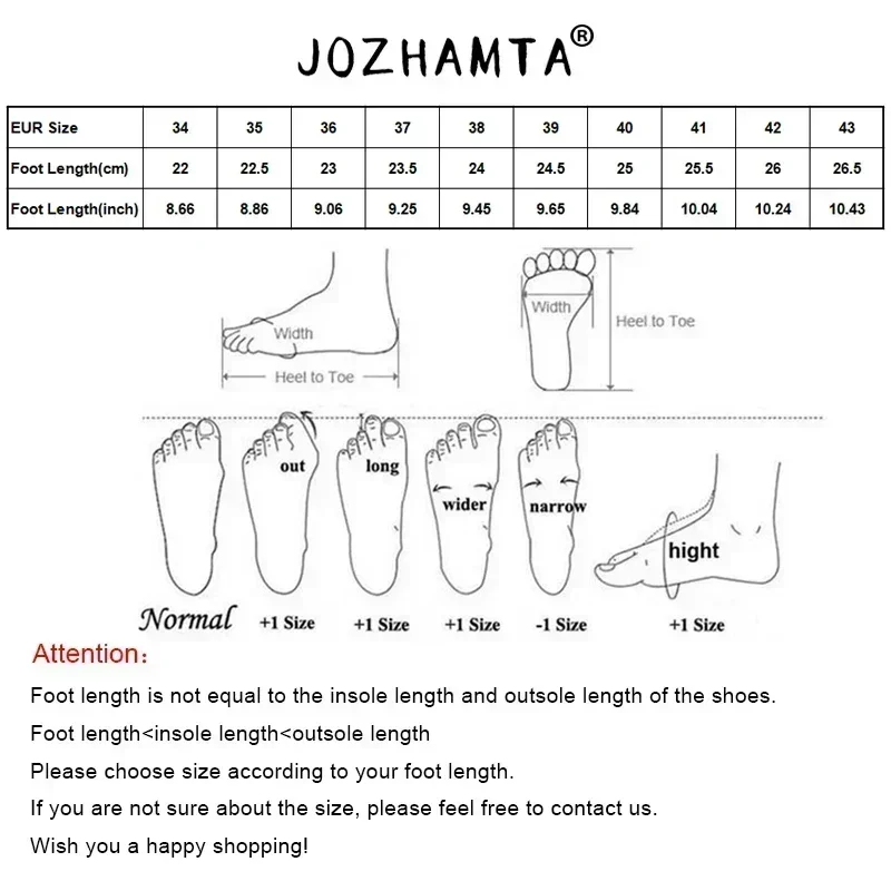 JOZHAMTA Size 34-40 Winter Women Warm Wool Snow Cow Suede Leather Quality Round Toe Ankle Boots Shoes Woman Casual Outdoor