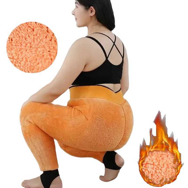 Warm Leggings Plus Size Large Big Leggings Women Clothing Roupa Feminino Lady Trousers Thickened Winter Fleece Pantyhose ObesityX240914
