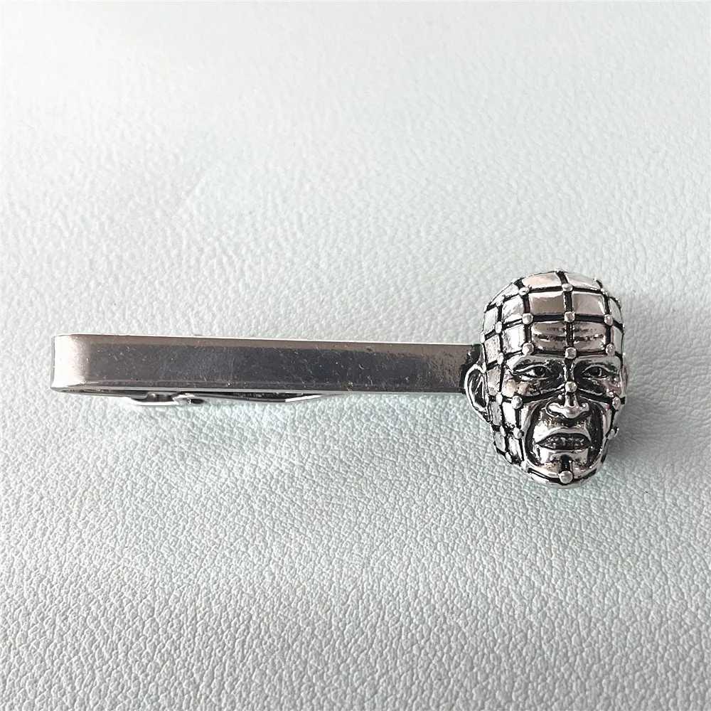 Hallowmas Horror Movie and Television Fans Cosplay Metal Tie Clips Gifts for Men WomanX240914
